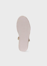 Mooie goudkleurige espadrilles van Mayoral.
