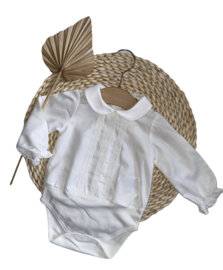 Prachtige romper blouse in het offwhite van Dr. Kid