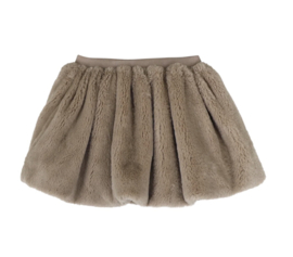 Heerlijk fluffy rokje van Baje studio cez beige .