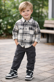 Stoere Cargo broek met zakken van Mayoral.