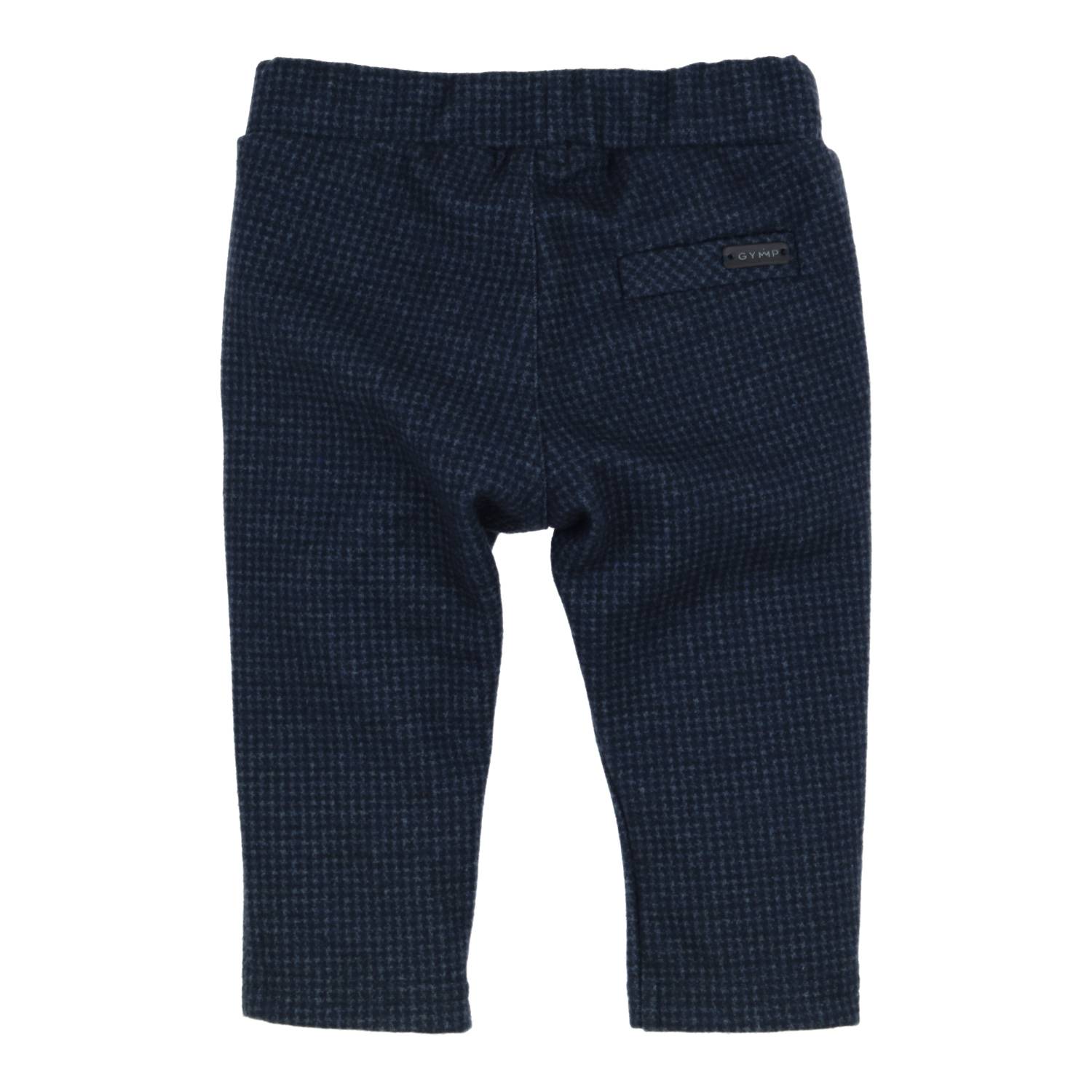 Mooie donkerblauwe ruitbroek van Gymp.