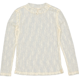 Kanten Levv shirtje in het creme.