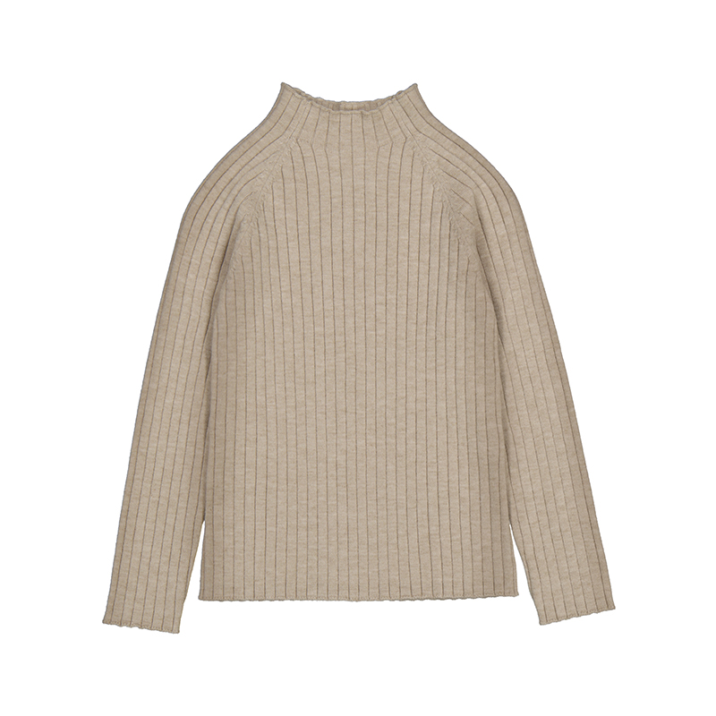Rib coll in de kleur Toffee van Mayoral.