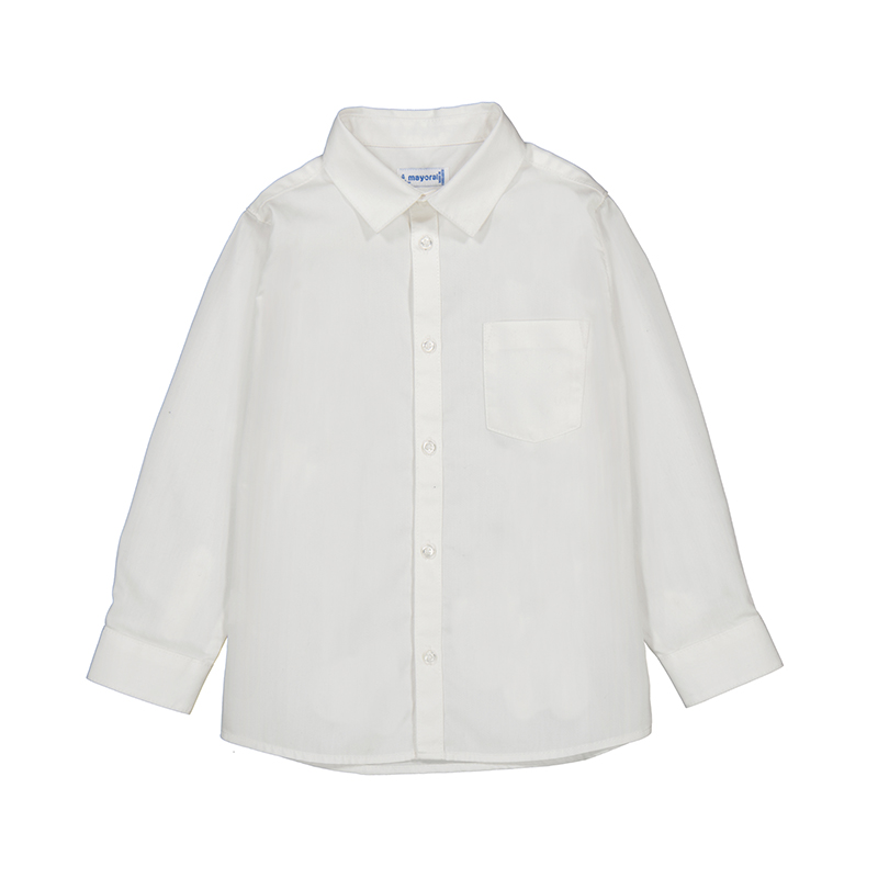 Witte basis blouse van Mayoral in het wit.