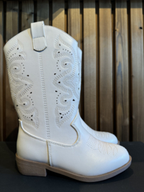 Stoere cowboylaars in het beige.