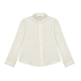 Prachtige mayoral blouse in het offwhite.