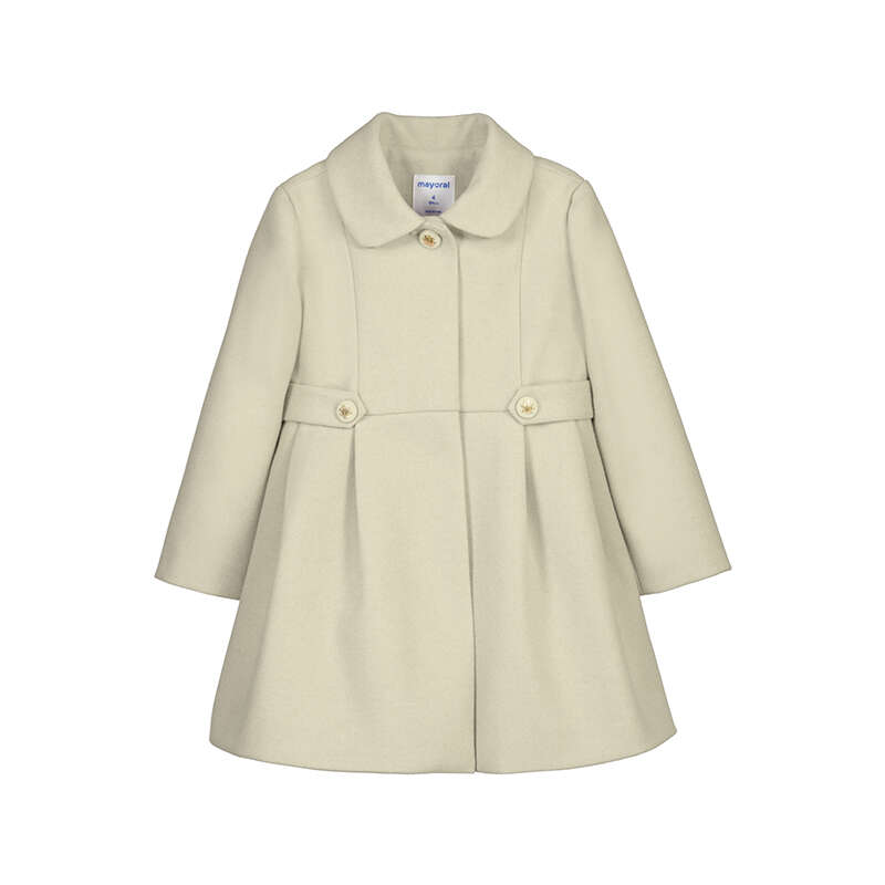Prachtige zandkleurige trenchcoat van Mayoral.