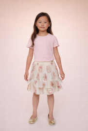 Prachtig uitgewerkt bloementjes rokje van Le Chic.