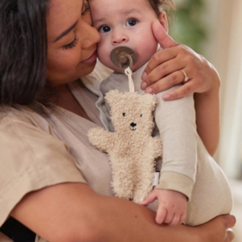 Heerlijk zacht Speendoekje Teddy Bear - Natural van Jollein.