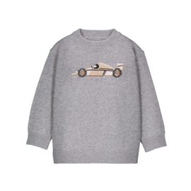 Mooie stoere trui van Mayoral met autoprint.
