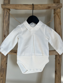 Mooie uitgewerkte soepel vallende blouse romper van Dr. Kid.