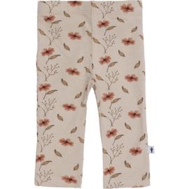 Schattig legging broekje met flowers van Klein babykleding.