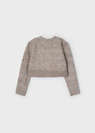 Prachtig taupe kleurig vestje van Mayoral.