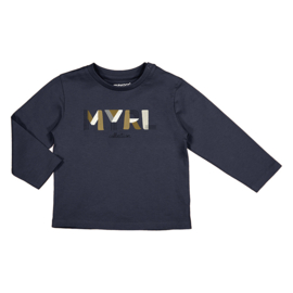 Stoer shirtje van Mayoral in het donkerblauw.