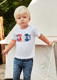 Mooi Mayoral shirt met print en elastan.