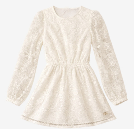Mooi uitgewerkt kanten jurkje van NIK & NIK.
