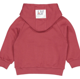 Stoere trui van Levv in het rood .