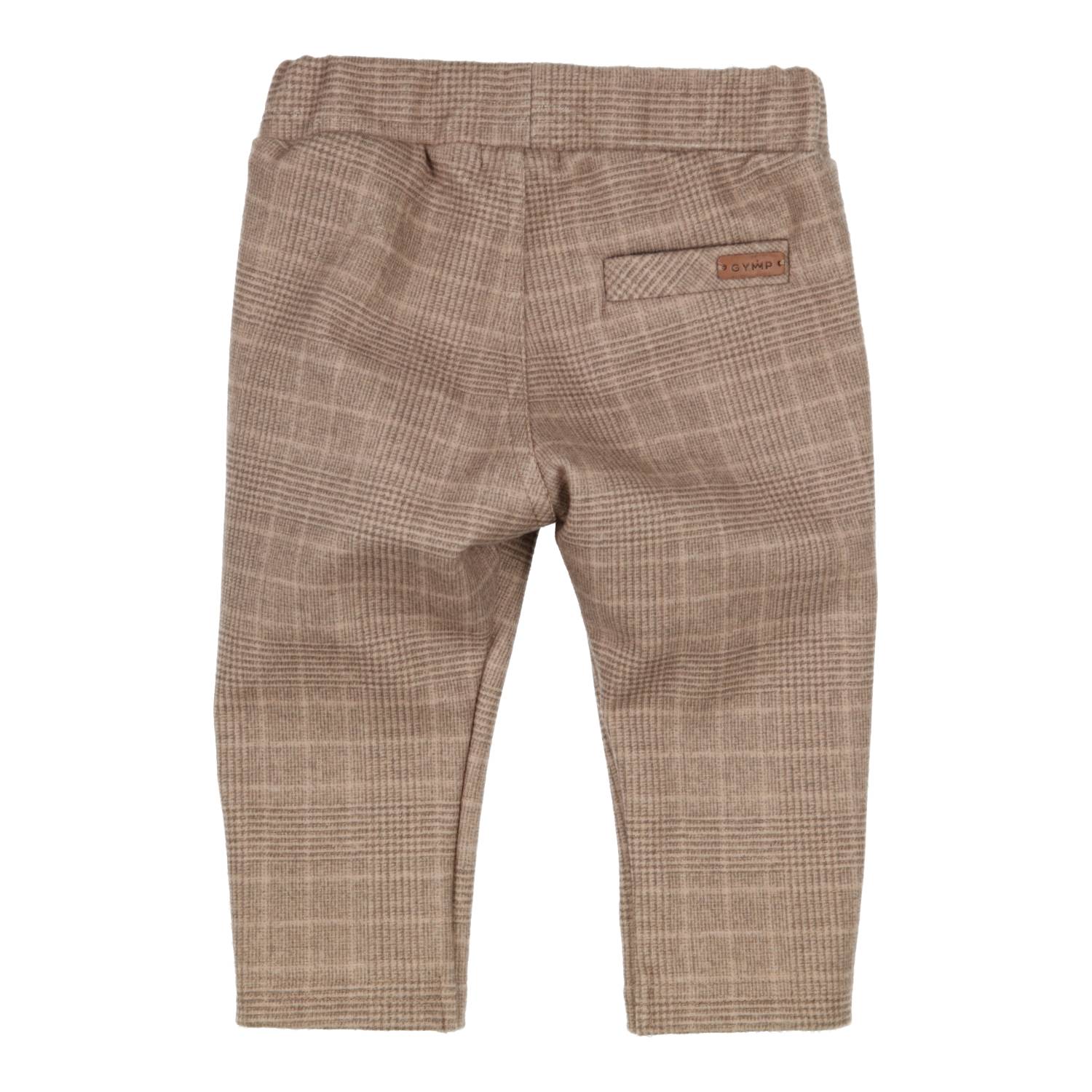 Mooie beige ruit broek van Gymp.
