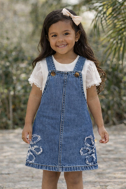 Stoere spijkerjurk van Mayoral.