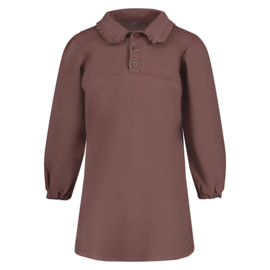 Mooie levv jurk in de kleur aubergine.