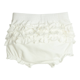 Mooi bloomer broekje van Gymp in het offwhite.
