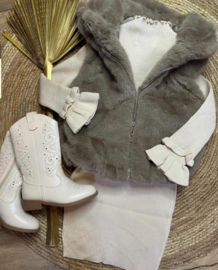 Stoere cowboylaars in het beige.