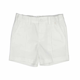 Mooi uitgewerkt linnen broek van Mayoral in het offwhite.
