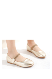 Mooie goudkleurige ballerina.