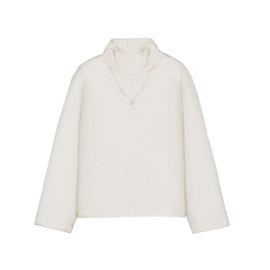 Mooi uitgewerkt colletje van Mayoral in het offwhite.
