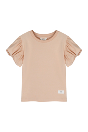 Baje studio valencia met ballonmouwen in de kleur rose cafe.