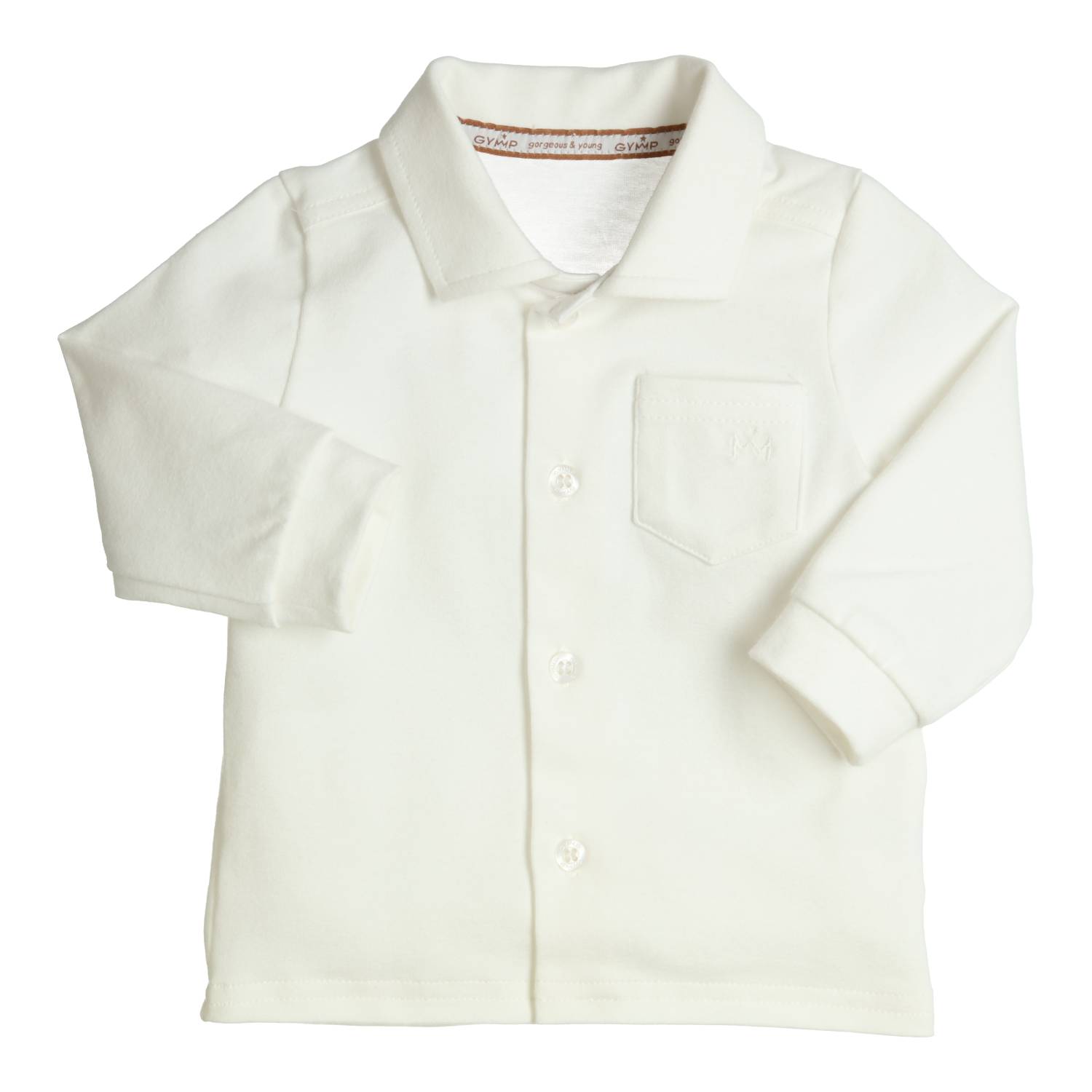 Prachtige polo blouse van jersey  van het merk Gymp.