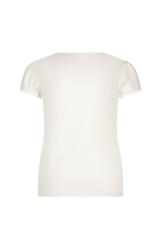 Mooi shirtje met fijne elastan van Le Chic met goudkleurige details.
