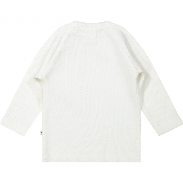 Fijn gebreid truitje van Klein babykleding in het offwhite.