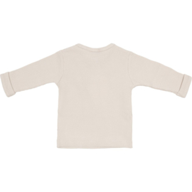 Stoere longsleeve van Klein babykleding in het zandkleur.