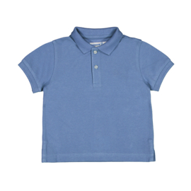 Fijne basis polo van Mayoral in de kleur Capri blue.