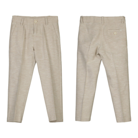 Mooie Linnen broek in het zandkleur van Mayoral.