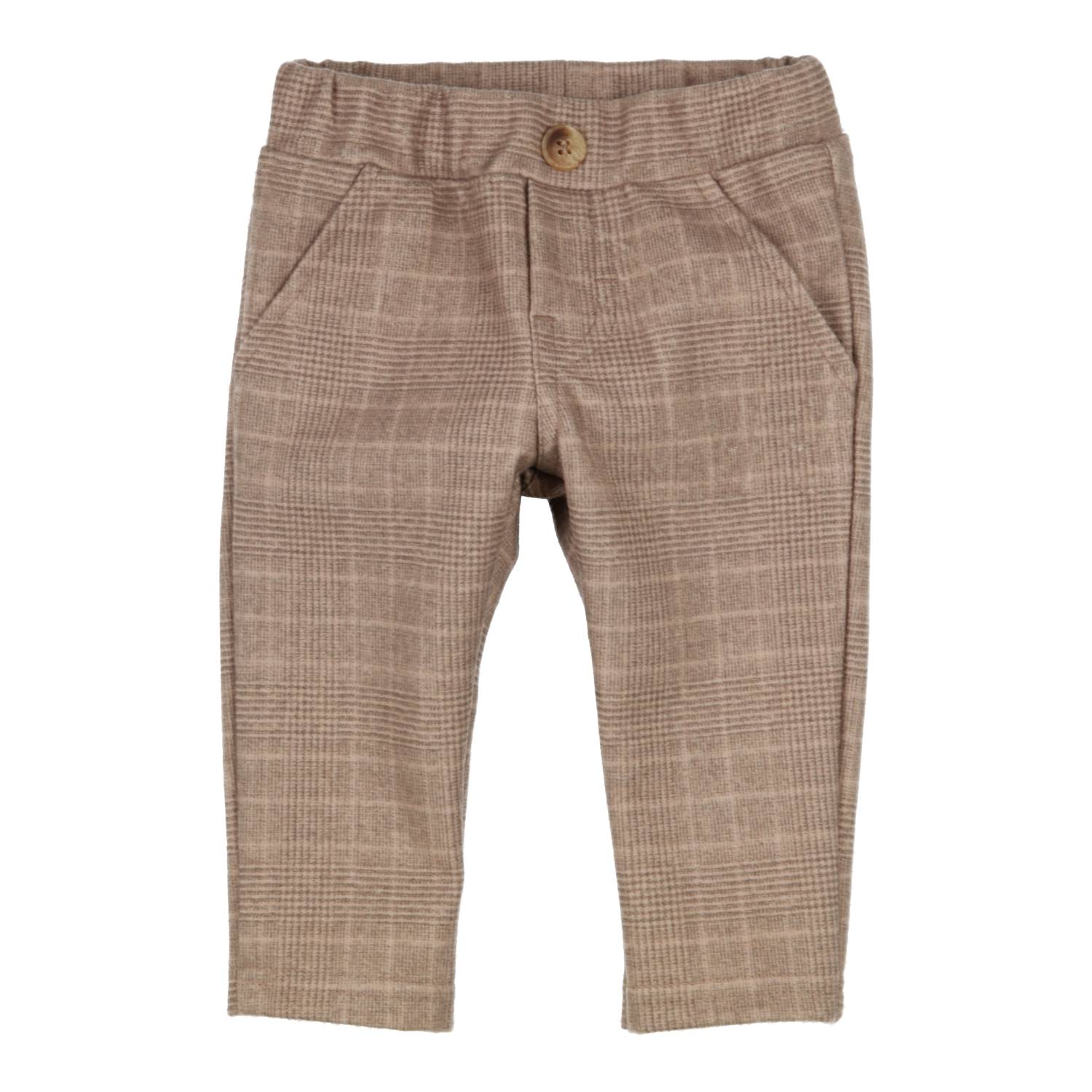 Mooie beige ruit broek van Gymp.