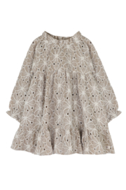Baje studio jurk Chiara in de kleur taupe light.