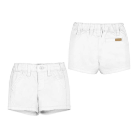 Fijn katoenen basis broekje van Mayoral in het wit.