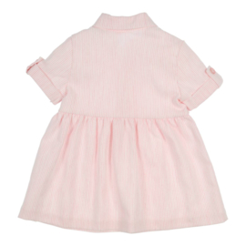 Mooi klassiek jurkje in het oudroze van Gymp.