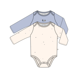 Mooie rompers van Petite Maison 2 -pack.