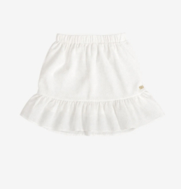Mooie uitgewerkte Mera rok van Nik&Nik in de kleur offwhite.
