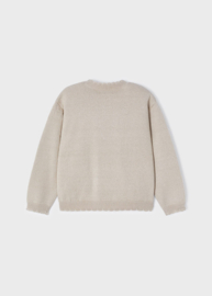 Goudkleurig lurex truitje van Mayoral.