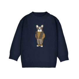 Mooie stoere trui van Mayoral met een leuke print.