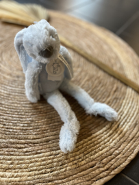 Lichtblauwe mini Richie zittend 28 cm.