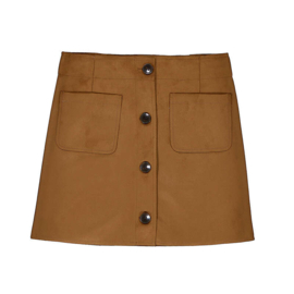 Suede rokje van Mayoral in het camel.