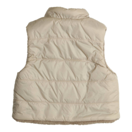 Stoere bodywarmer van Gymp in het bruin.