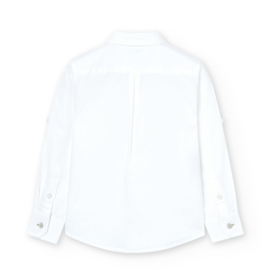 Mooie linnen blouse in het wit van Boboli.
