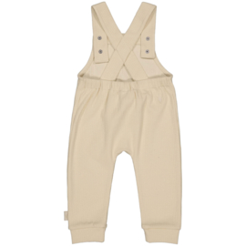 Stoere zandkleurige tuinbroek van Levv.