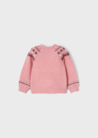 Heerlijke zachte trui van Mayoral in roze tinten.